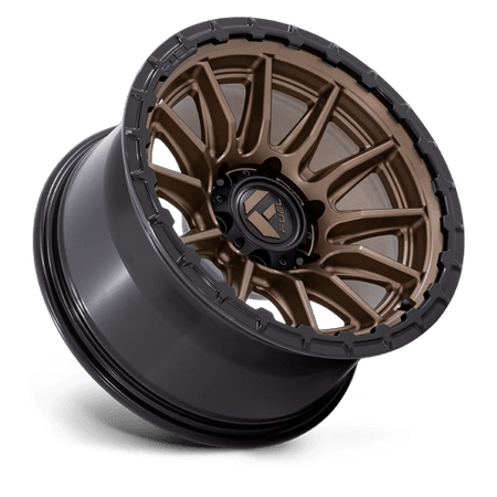 Fuel 1PC FC866 PISTON – 22X10 – 6X139.7 – -18 mm – MATTE BRONZE W/ GLOSS BLACK LI