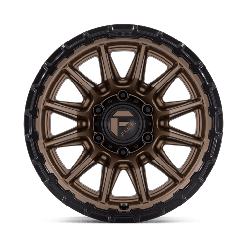 Fuel 1PC FC866 PISTON – 20X9 – 6X139.7 – 1 mm – MATTE BRONZE W/ GLOSS BLACK LI