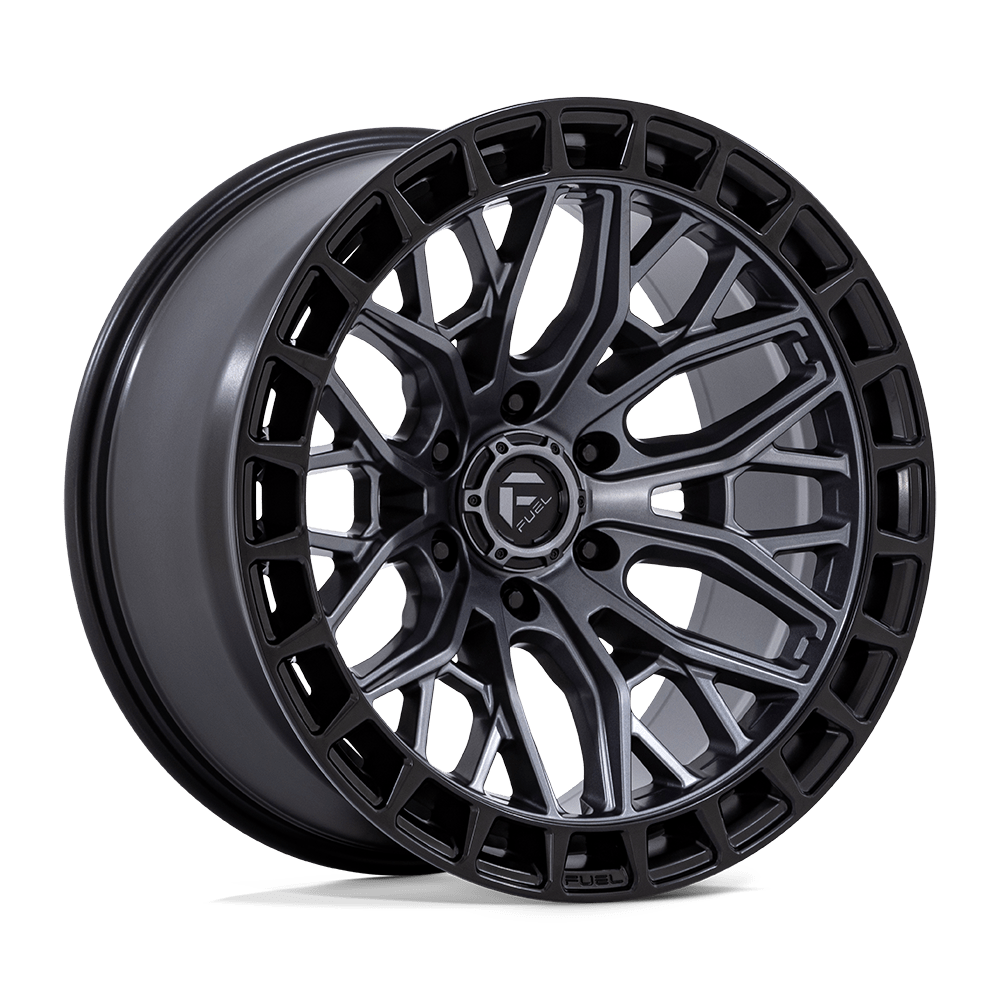 Fuel 1PC FC869 SIGMA – 22X9.5 – 6X135 – 18 mm – MATTE GUNMETAL W/ M-BLK LIP