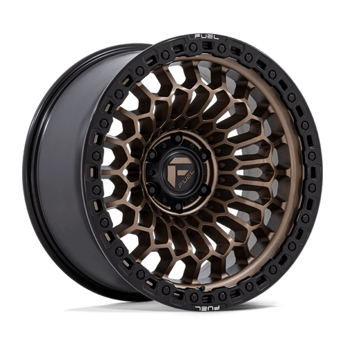 Fuel 1PC FC870 SINISTER – 20X10 – 5X127 – -18 mm – MATTE BRONZE W/ M-BLK LIP