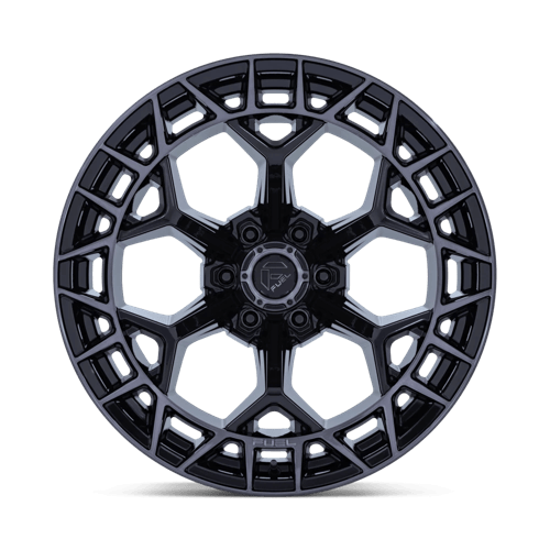 Fuel 1PC FC873 CHARGER – 22X12 – 6X139.7 – -44 mm – GLOSS BLACK BRUSHED DARK TINT
