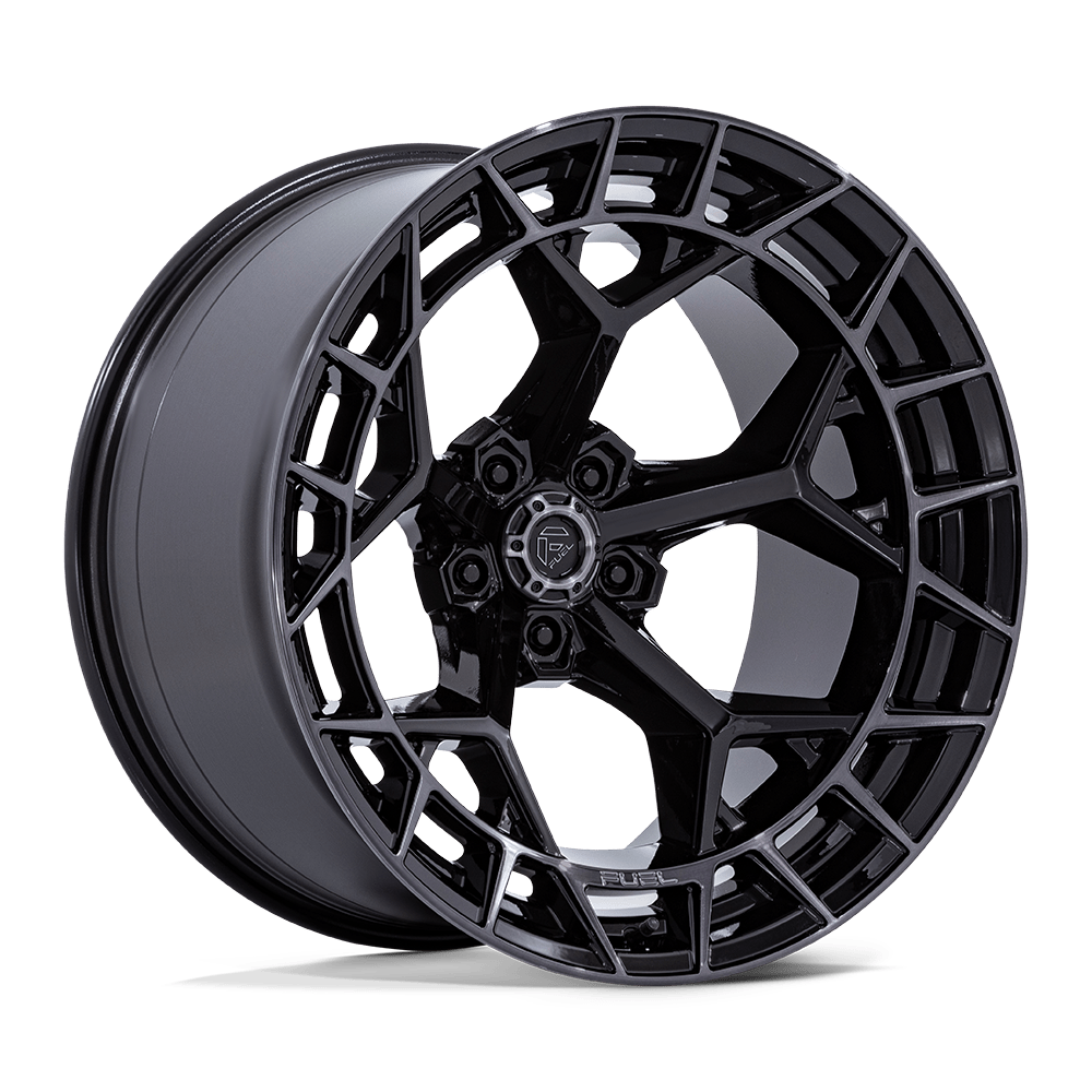 Fuel 1PC FC873 CHARGER – 20X9 – 5X127 – 1 mm – GLOSS BLACK BRUSHED DARK TINT