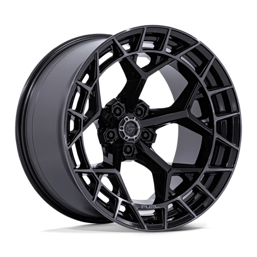 Fuel 1PC FC873 CHARGER – 22X12 – 5X127 – -44 mm – GLOSS BLACK BRUSHED DARK TINT