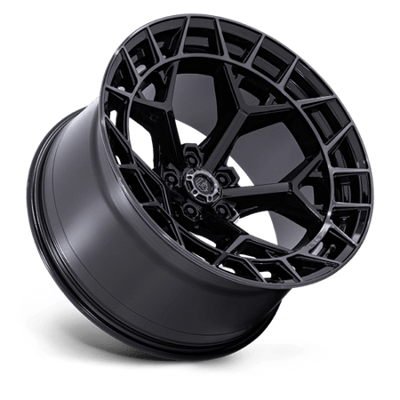 Fuel 1PC FC873 CHARGER – 22X12 – 5X127 – -44 mm – GLOSS BLACK BRUSHED DARK TINT