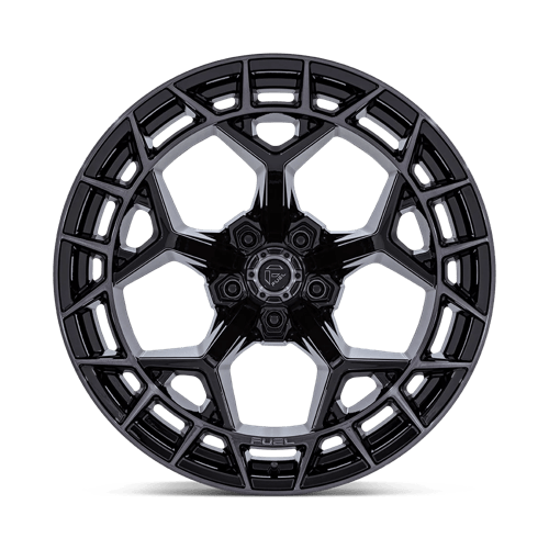 Fuel 1PC FC873 CHARGER – 22X12 – 5X127 – -44 mm – GLOSS BLACK BRUSHED DARK TINT