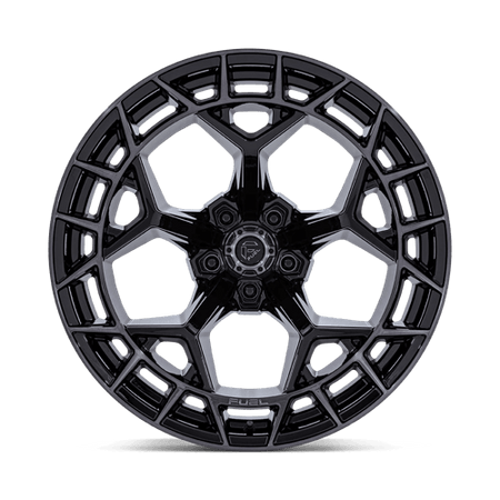 Fuel 1PC FC873 CHARGER – 22X12 – 5X127 – -44 mm – GLOSS BLACK BRUSHED DARK TINT