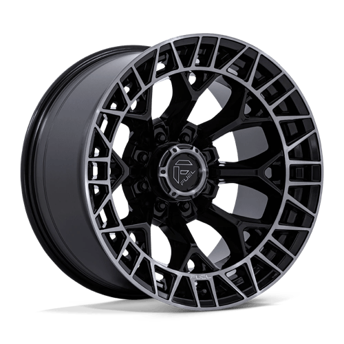Fuel 1PC FC873 CHARGER – 22X12 – 8X170 – -44 mm – GLOSS BLACK BRUSHED DARK TINT