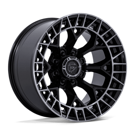 Fuel 1PC FC873 CHARGER – 22X12 – 8X170 – -44 mm – GLOSS BLACK BRUSHED DARK TINT
