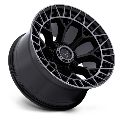 Fuel 1PC FC873 CHARGER – 22X12 – 8X170 – -44 mm – GLOSS BLACK BRUSHED DARK TINT