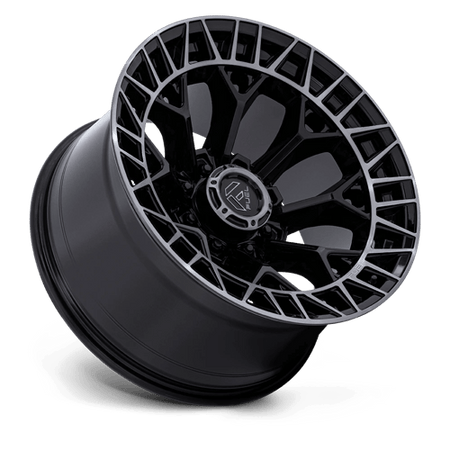 Fuel 1PC FC873 CHARGER – 22X12 – 8X170 – -44 mm – GLOSS BLACK BRUSHED DARK TINT