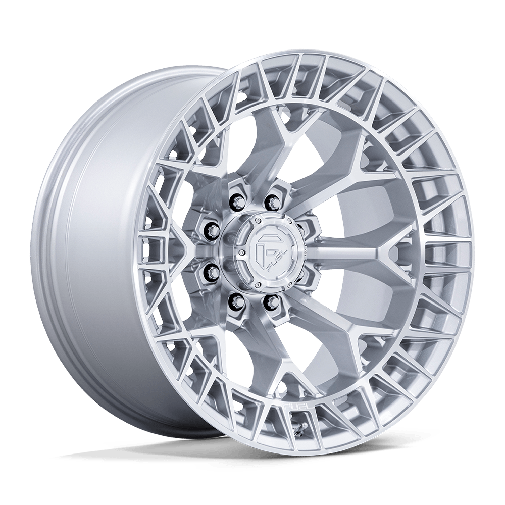 Fuel 1PC FC873 CHARGER – 20X9 – 8X170 – 1 mm – GLOSS SILVER W/ MACHINED FACE