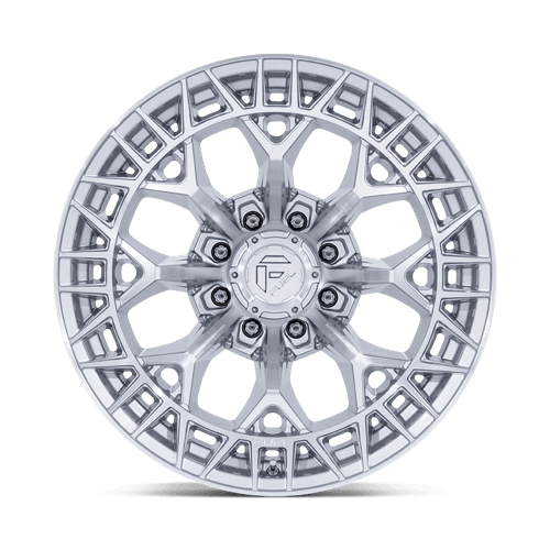 Fuel 1PC FC873 CHARGER – 20X9 – 8X170 – 1 mm – GLOSS SILVER W/ MACHINED FACE