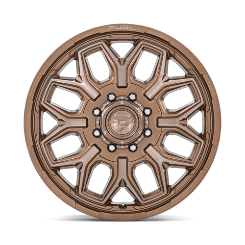 Fuel 1PC D876 FLUX DUALLY – 20X8.25 – 8X200 – 104 mm – PLATINUM BRONZE