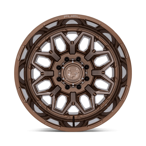 Fuel 1PC D876 FLUX DUALLY – 20X8.25 – 8X210 – -201 mm – PLATINUM BRONZE