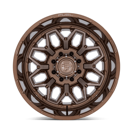 Fuel 1PC D876 FLUX DUALLY – 20X8.25 – 8X210 – -201 mm – PLATINUM BRONZE