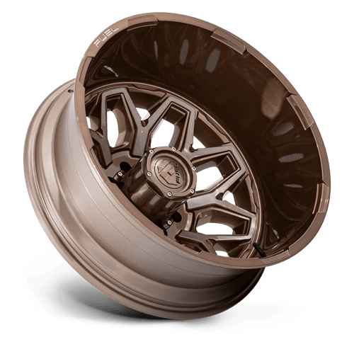 Fuel 1PC D876 FLUX DUALLY – 22X8.25 – 8X165.1 – -227 mm – PLATINUM BRONZE