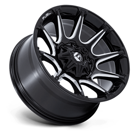 Fuel 1PC FC880 SUPER C – 20X9 – 8X170 – 1 mm – GLOSS BLACK MILLED