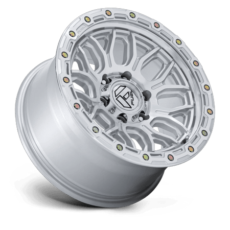 Fuel 1PC FC881 SURGE – 17X9 – 6X139.7 – -12 mm – GLOSS SILVER W/ MACHINED FACE
