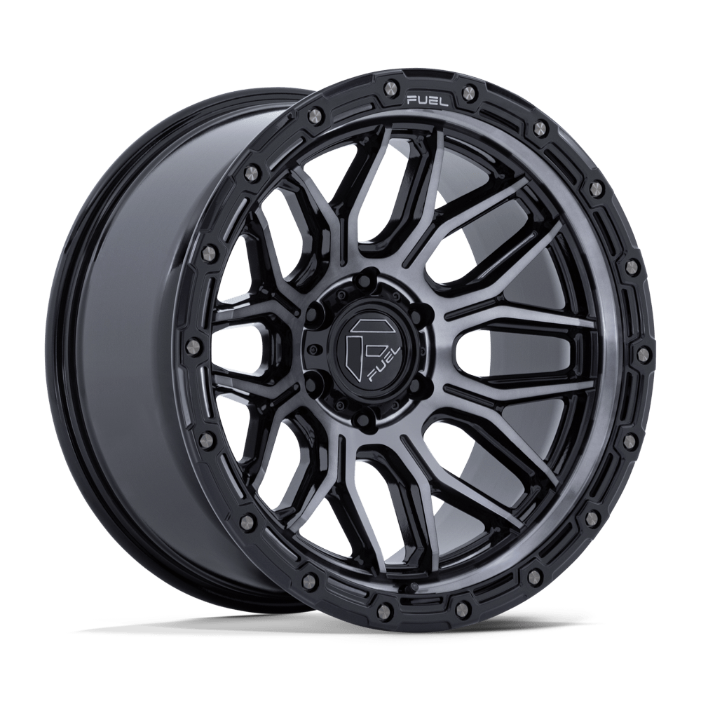 Fuel 1PC FC881 SURGE – 17X9 – 6X139.7 – -12 mm – GLOSS BLACK MACHINED W/ GTCC