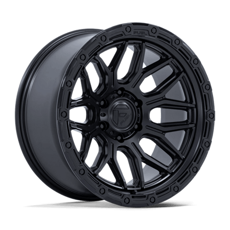Fuel 1PC FC881 SURGE – 20X9 – 6X135 – 1 mm – MATTE BLACK W/ GLOSS BLACK LIP