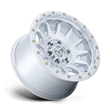 Fuel 1PC FC884 FORTRESS – 18X9 – 6X135 – 20 mm – GLOSS SILVER W/ MACHINED FACE