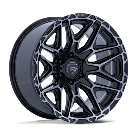 Fuel 1PC FC885 INJECTOR – 20X10 – 8X165.1 – -18 mm – GLOSS BLACK MACHINED-FC W/ DDT