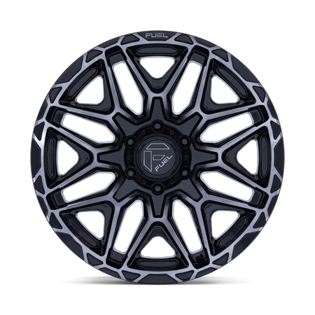 Fuel 1PC FC885 INJECTOR – 20X10 – 8X165.1 – -18 mm – GLOSS BLACK MACHINED-FC W/ DDT
