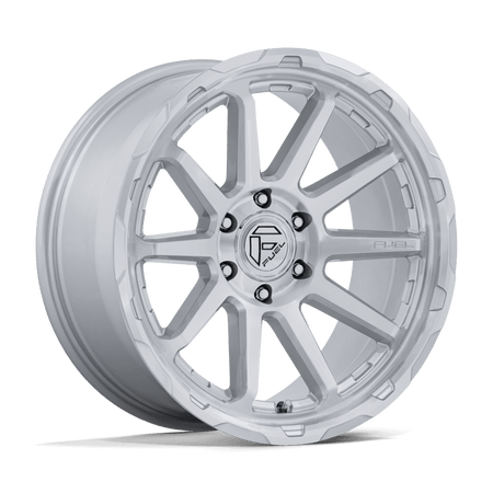 Fuel 1PC FC887 CIRCUIT – 17X8.5 – 6X139.7 – 25 mm – GLOSS SILVER W/ MACHINED FACE
