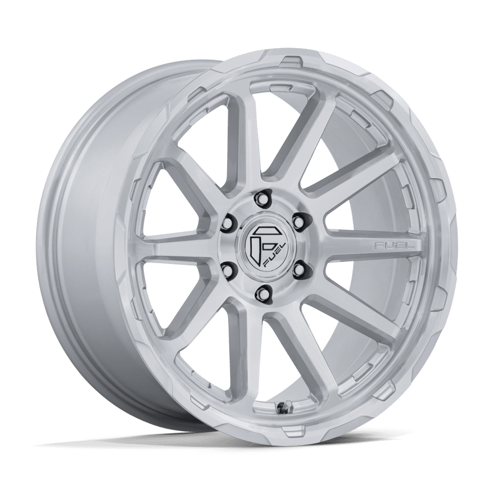 Fuel 1PC FC887 CIRCUIT – 17X9 – 6X135 – 1 mm – GLOSS SILVER W/ MACHINED FACE