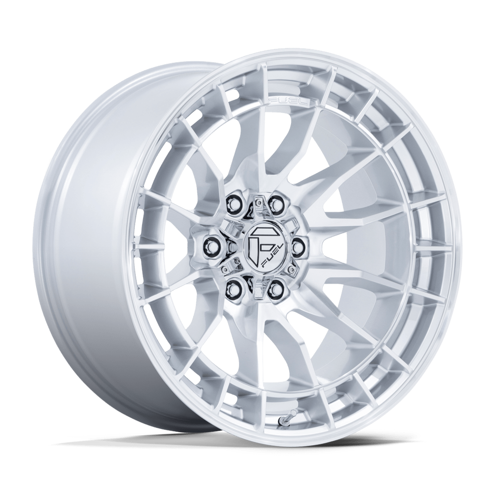 Fuel 1PC FC888 REVOLT – 20X9 – 6X139.7 – 20 mm – HYPER SILVER W/ MACHINED FACE