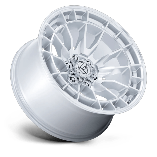 Fuel 1PC FC888 REVOLT – 18X9 – 6X135 – 20 mm – HYPER SILVER W/ MACHINED FACE