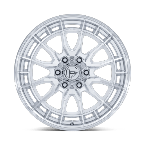 Fuel 1PC FC888 REVOLT – 20X9 – 6X139.7 – 1 mm – HYPER SILVER W/ MACHINED FACE