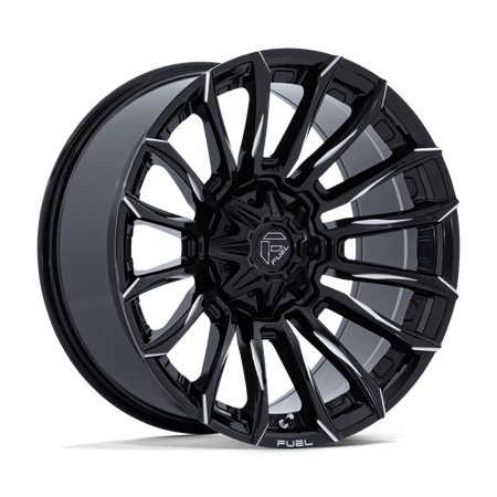Fuel 1PC FC889 BLADE – 20X9 – 8X165.1 – 1 mm – GLOSS BLACK MILLED