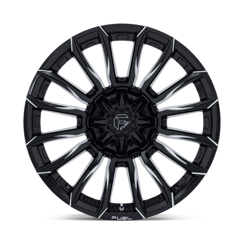 Fuel 1PC FC889 BLADE – 20X9 – BLANK – 20 mm – GLOSS BLACK MILLED