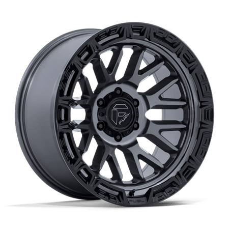 Fuel 1PC FC890 RAIL – 20X10 – 6X139.7 – -18 mm – GLOSS GUNMETAL W/ G-BLK LIP