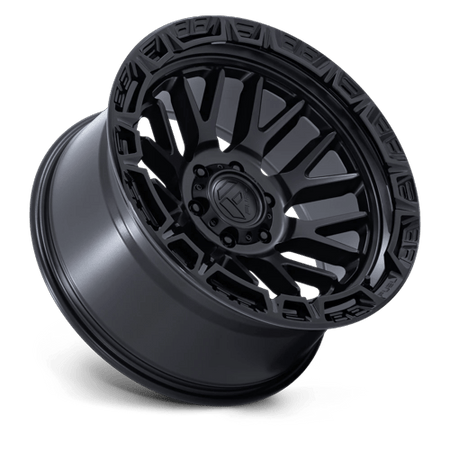 Fuel 1PC FC890 RAIL – 20X10 – 6X135 – -18 mm – MATTE BLACK W/ GLOSS BLACK LIP