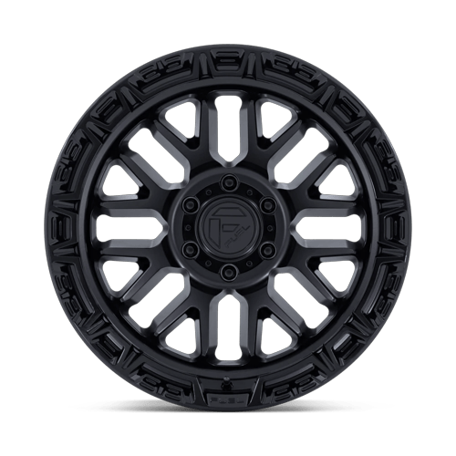 Fuel 1PC FC890 RAIL – 20X10 – 6X135 – -18 mm – MATTE BLACK W/ GLOSS BLACK LIP