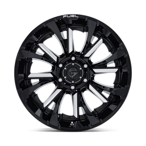 Fuel 1PC FC895 TANTRUM – 22X10 – 8X170 – 10 mm – GLOSS BLACK MILLED