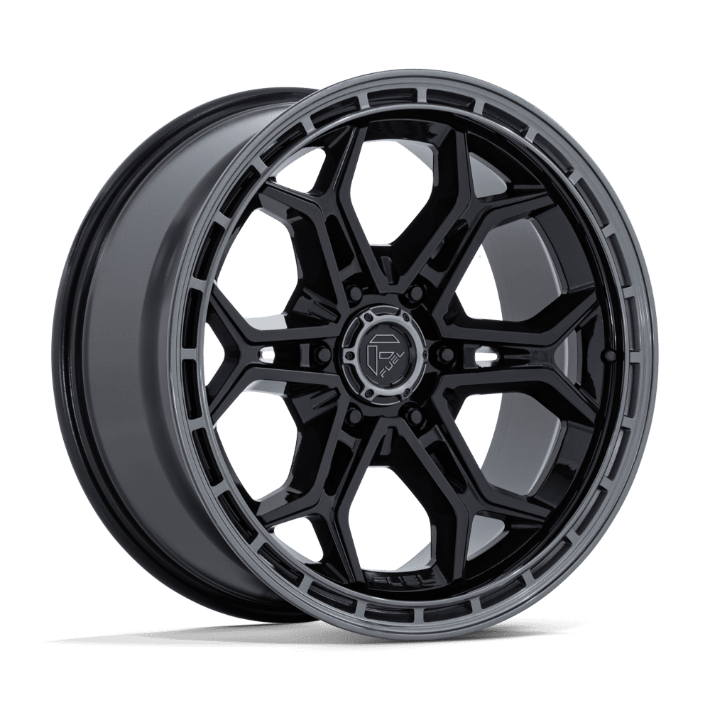 Fuel 1PC FC896 HEATHEN – 20X9 – 6X135 – 20 mm – GLOSS BLACK GLOSS GUNMETAL LIP
