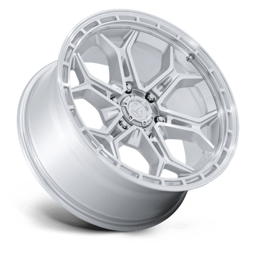 Fuel 1PC FC896 HEATHEN – 20X9 – 6X139.7 – 1 mm – GLOSS SILVER W/ MACHINED FACE