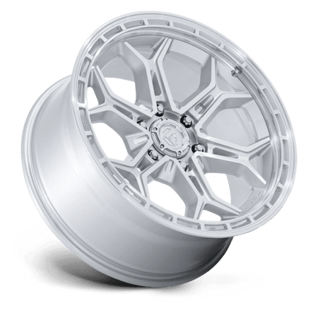 Fuel 1PC FC896 HEATHEN – 20X9 – 6X139.7 – 1 mm – GLOSS SILVER W/ MACHINED FACE