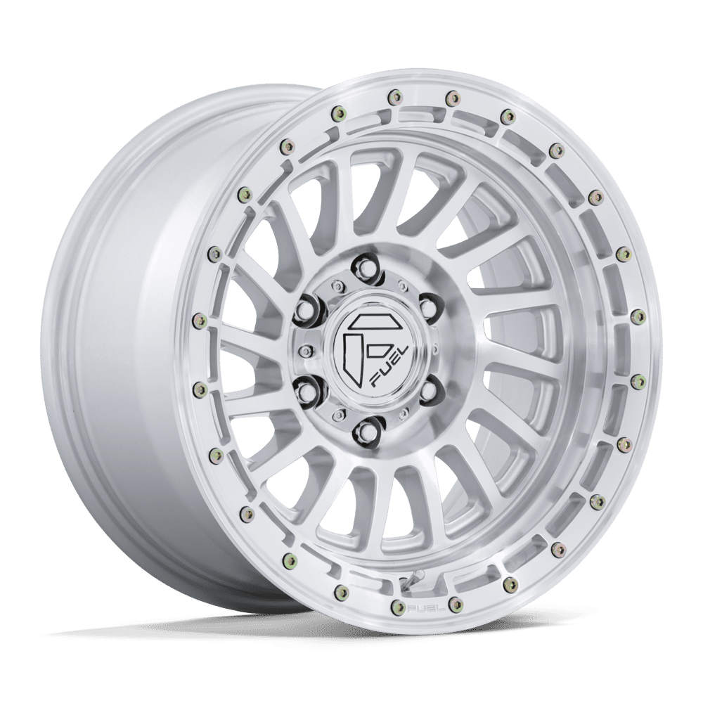 Fuel 1PC FC897 HAVOC – 20X9 – 6X135 – 20 mm – GLOSS SILVER W/ MACHINED FACE