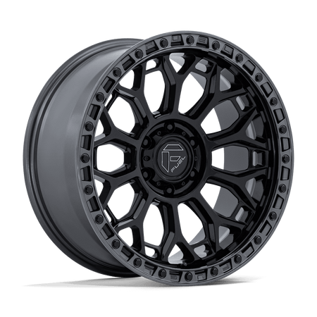 Fuel 1PC FC901 TALON – 20X9 – 5X127 – 20 mm – GLOSS BLACK W/ GUNMETAL LIP