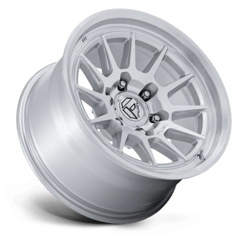 Fuel 1PC FC902 SPUR – 17X9 – 6X139.7 – 1 mm – GLOSS SILVER W/ MACHINED FACE