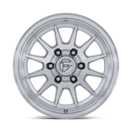 Fuel 1PC FC902 SPUR – 17X9 – 6X139.7 – 1 mm – GLOSS SILVER W/ MACHINED FACE