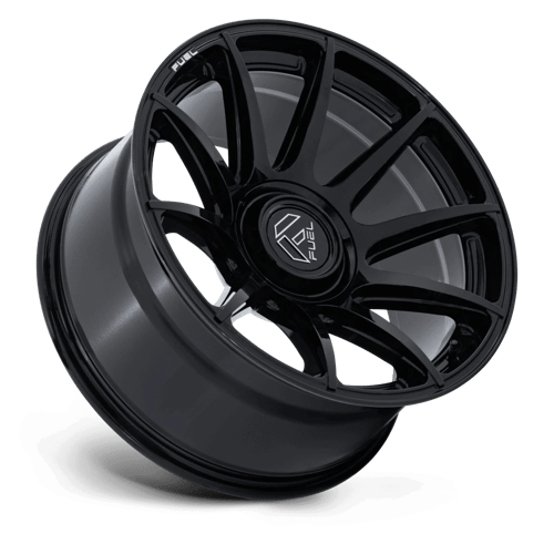 Fuel 1PC FC906 HALO – 20X10 – BLANK – -18 mm – GLOSS BLACK