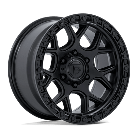 Fuel 1PC FC908 PUMA – 17X9 – 6X139.7 – 1 mm – MATTE BLACK W/ GLOSS BLACK LIP