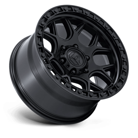 Fuel 1PC FC908 PUMA – 17X9 – 6X139.7 – 1 mm – MATTE BLACK W/ GLOSS BLACK LIP