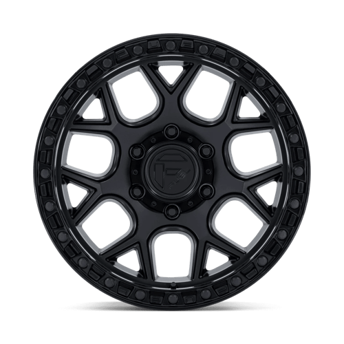 Fuel 1PC FC908 PUMA – 17X9 – 6X139.7 – 1 mm – MATTE BLACK W/ GLOSS BLACK LIP