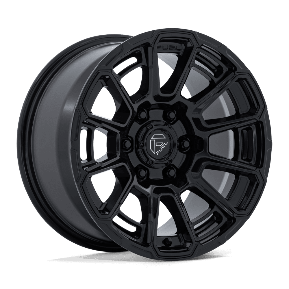 Fuel 1PC FC910 FOXHOUND – 17X9 – 6X139.7 – 1 mm – GLOSS BLACK